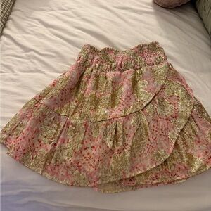Muche et Muchette Pink and Gold Women's Skirt